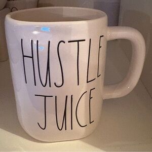 Rae Dunn HUSTLE JUICE Mug